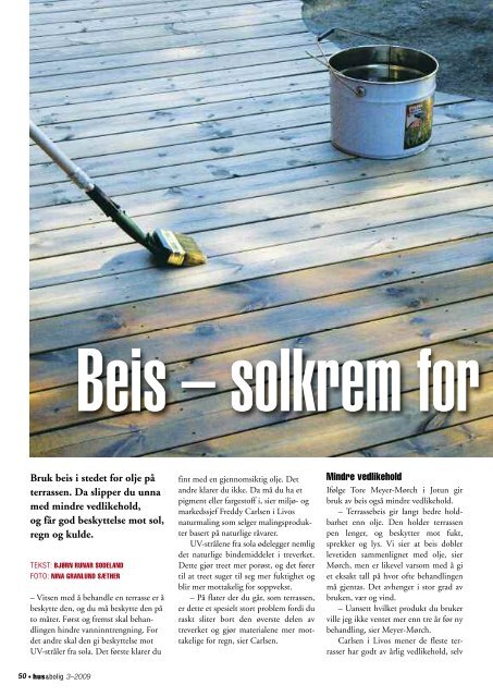 Fullstendig utgave av Hus-Bolig nr. 3-2009.pdf - Huseiernes ...