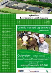 Nyhedsbrev Lemvigegnens Landboforening - Noatun