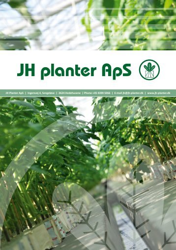 JH Planter ApS | Ingersvej 4, Sengeløse | 2624 Hedehusene ...