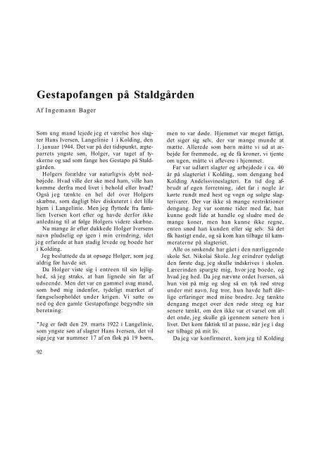 Gestapofangen på Staldgården