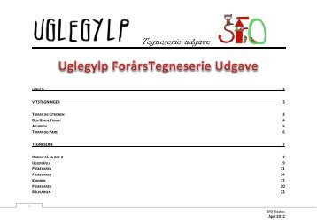 Forårs Tegneserie Udgave - Risskov Skole