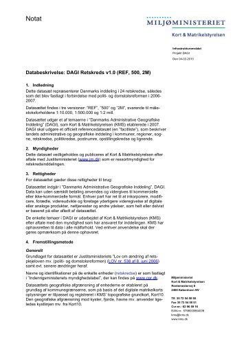 Databeskrivelse: DAGI Retskreds v1.0 (REF, 500, 2M) - Kort