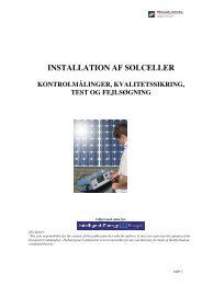 INSTALLATION AF SOLCELLER - RES-e-Regions