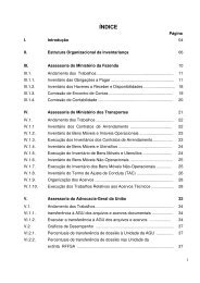 RelatÃ³rio GestÃ£o - Transportes.gov.br - MinistÃ©rio dos Transportes