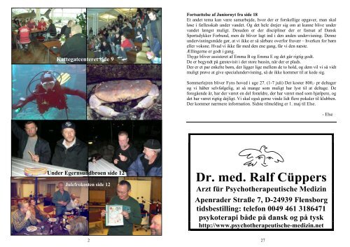 Klub blad 1 2007 - Dykkerklubben Poseidon Als