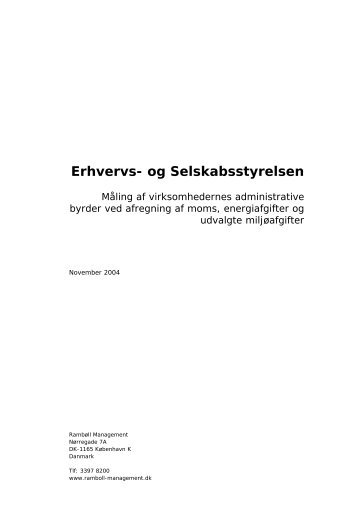 Erhvervs- og Selskabsstyrelsen - Skatteministeriet