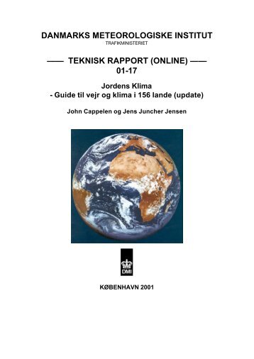 DANMARKS METEOROLOGISKE INSTITUT —— TEKNISK ... - DMI