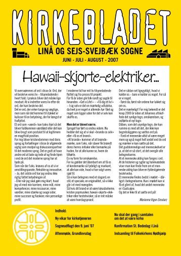 Kirkebladet 2007 nr. 2 - Linå kirke