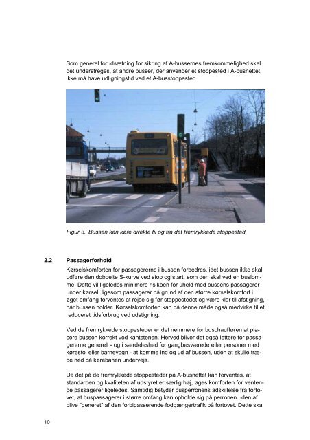 A-busnettet – fremrykkede stoppesteder Idékatalog - Movia