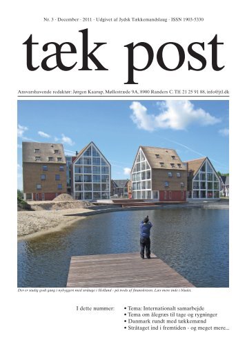 Tæk Post 3-2011 - Jydsk Tækkemandslaug . Stråtag