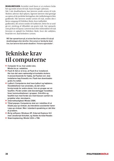 Redaktionen - Politiken