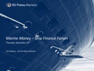 RS Platou - Marine Money