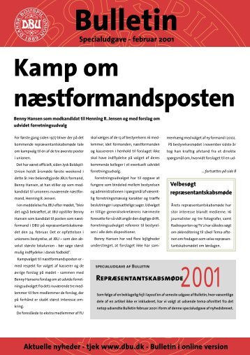 Kamp om næstformandsposten - DBU