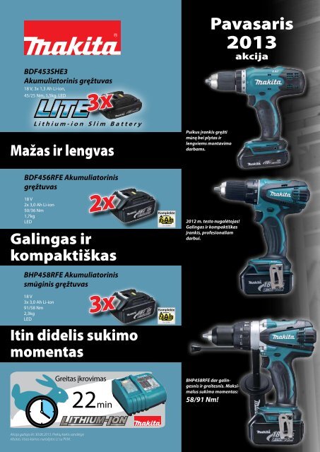 Atsisiųsti PDF versiją - Makita