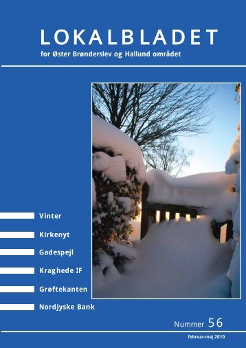 LOKALBLADET - Øster Brønderslev Borgerforening