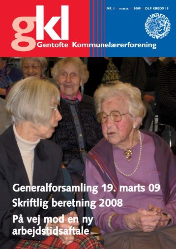 Skriftlig beretning, GKL-bladet - Gentofte Kommunelærerforening