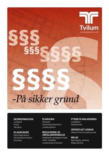 -På sikker grund - Tvilum Landinspektørfirma A/S