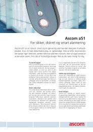 a51 produktblad - Ascom Danmark