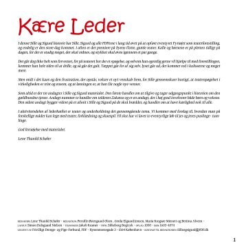 Sille og Sigurd spiller teater - Leder - FDF