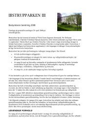 Bestyrelsens beretning (PDF, 2.2MB) - Ibstrupparken III