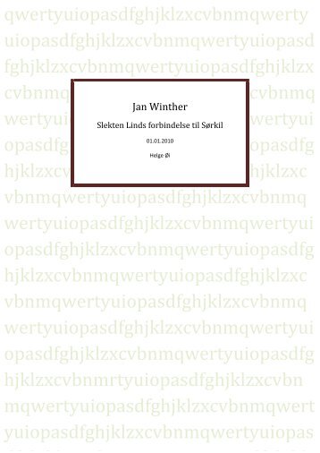 Jan Winther (1913-2002) - Tante Solveigs slektsside