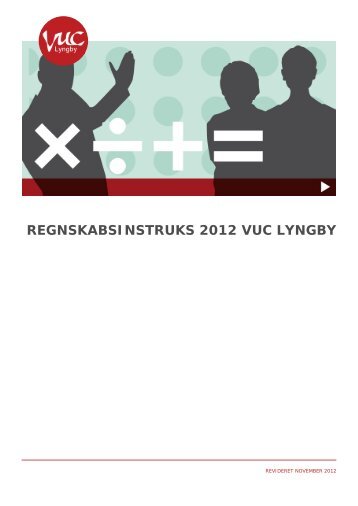 Regnskabsinstruks november 2012 - VUC Lyngby