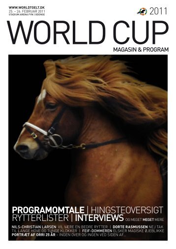 hingsteoversigt rytterlister | InTervIewS og meget ... - World Toelt