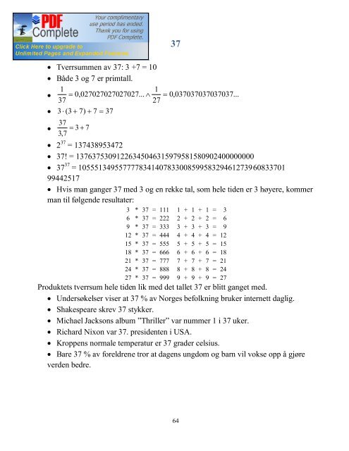 Tall-leksikon - Matematikk på nett - Nordreisa videregående skole