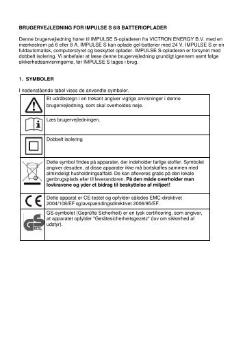 Manual (DK) - Gnb-nordic.com