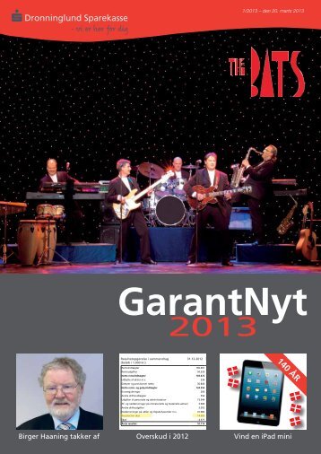GarantNyt marts 2013 - Dronninglund Sparekasse