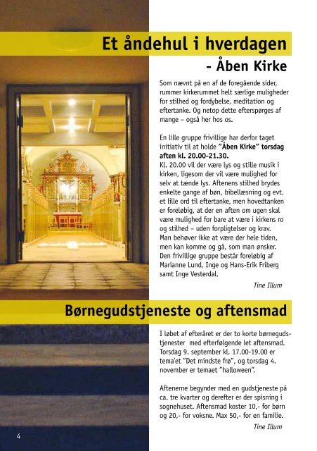 IRKEbladet - Sdr. Bjert Kirke