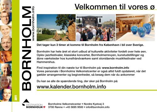 Velkommen til Bornholms Kulturuge 2011 - Destination Bornholm