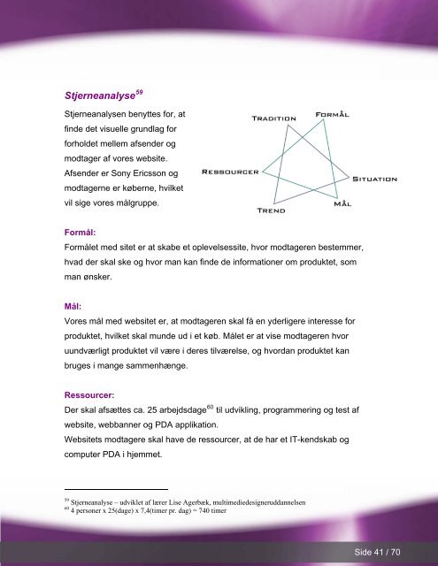 Nexus Stjerneanalyse