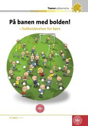 På banen med bolden - skovshoved if - fodbold