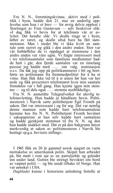 Storebror ser deg 1973 - Nyhetsspeilet.no