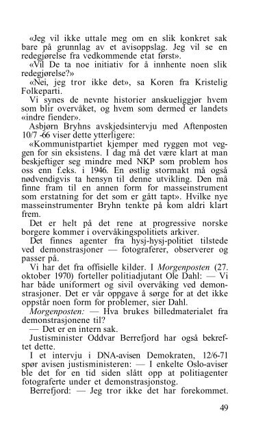 Storebror ser deg 1973 - Nyhetsspeilet.no