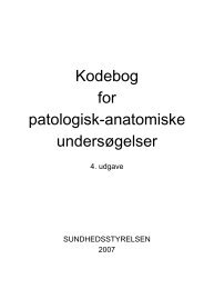 F-, S- og P-koder - Patobank