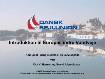 Introduktion til Europas Indre Vandveje - Danske Bådejere