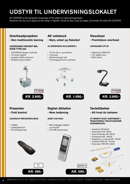 MERE EFFEKTIV UNDERVISNING - Av Center