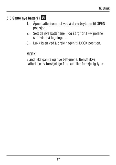 Bruksanvisning (PDF) - Uco