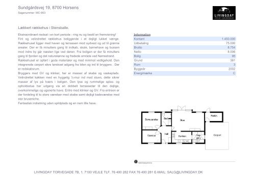 Sundgårdsvej 19, stensballe, 8700 Horsens - myestate.dk