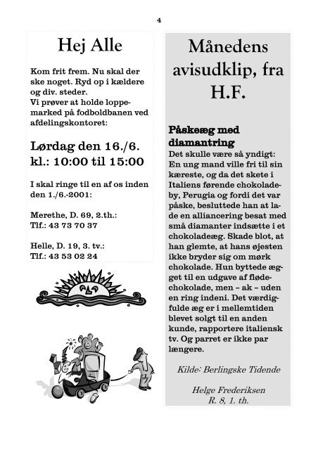 29. årgang • Nr. 5 / 2001 • Maj måned - lundens.net