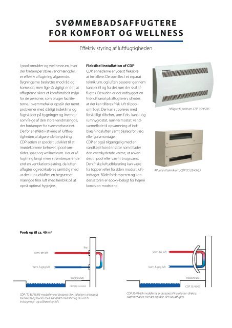 Dantherm Pool affugter CDP