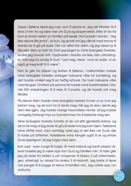 Living Water News - Levende Vann