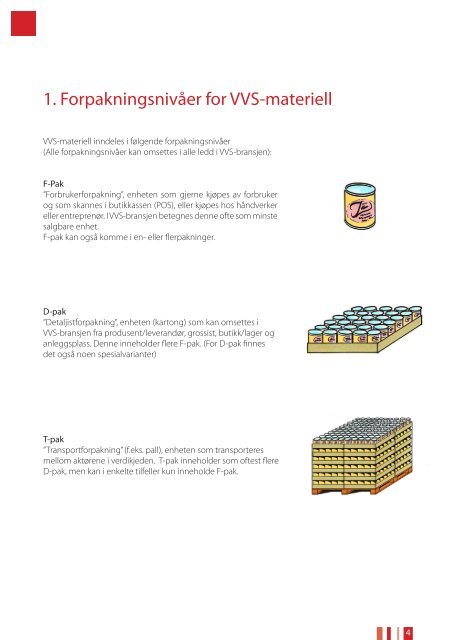 Standard for Identifisering og merking av produkter i VVS-bransjen