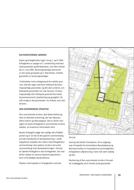 udviklingsplan for de 3 kommunale kirkegårde A4 hjemmeside