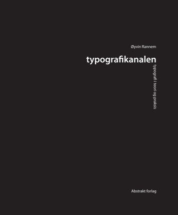 Fagbok; Typografikanalen.pdf - Kjersti Hagen