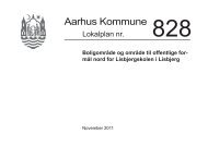 Boligområde og område til offentlige formål nord for ... - Aarhus.dk