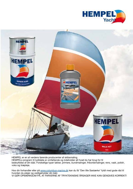 Hempel katalog/prisliste 2013 - Columbus Marine