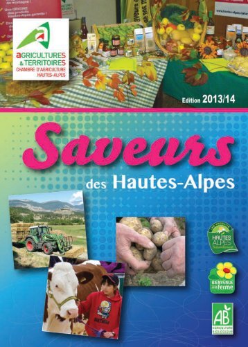 Mise en page 1 - Chambre d'agriculture des Hautes-Alpes